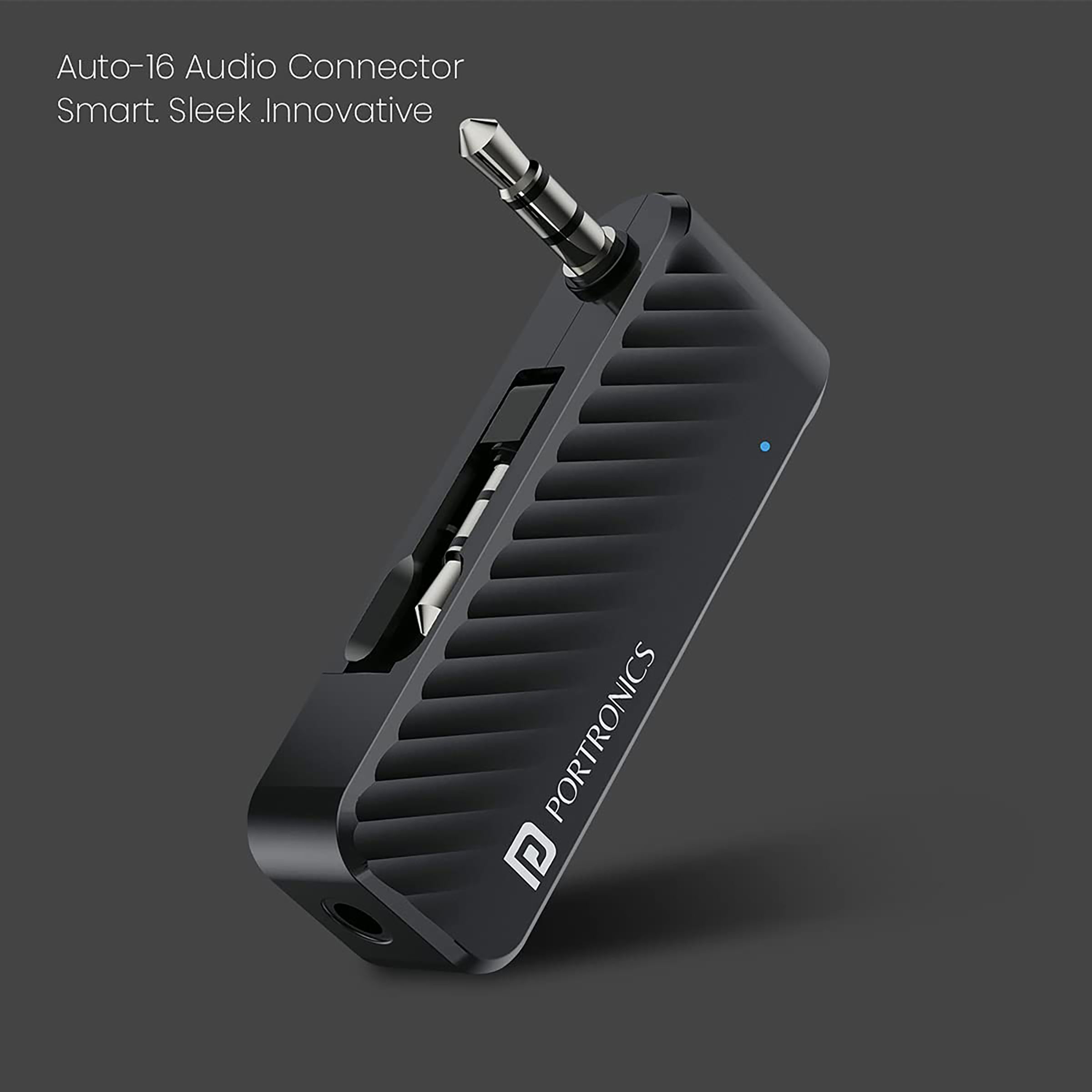 PORTRONICS Auto 16 Digital Audio Connector (Bluetooth 5.1, POR-1316, Black) PORTRONICS Auto 16 Digital Audio Connector (Bluetooth 5.1, POR-1316, Black)_7