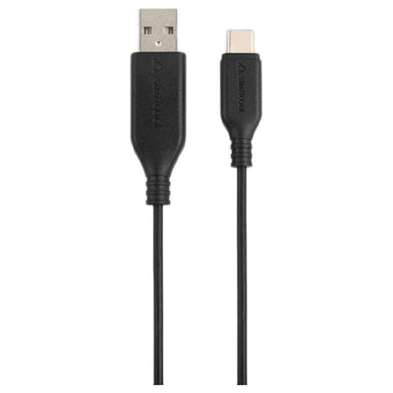 stuffcool Force 100 cm USB 2.0 (Type-A) to USB (Type-C) Sync and Charge Cable (FORCEC-BLK, Black) stuffcool Force 100 cm USB 2.0 (Type-A) to USB (Type-C) Sync and Charge Cable (FORCEC-BLK, Black)_1