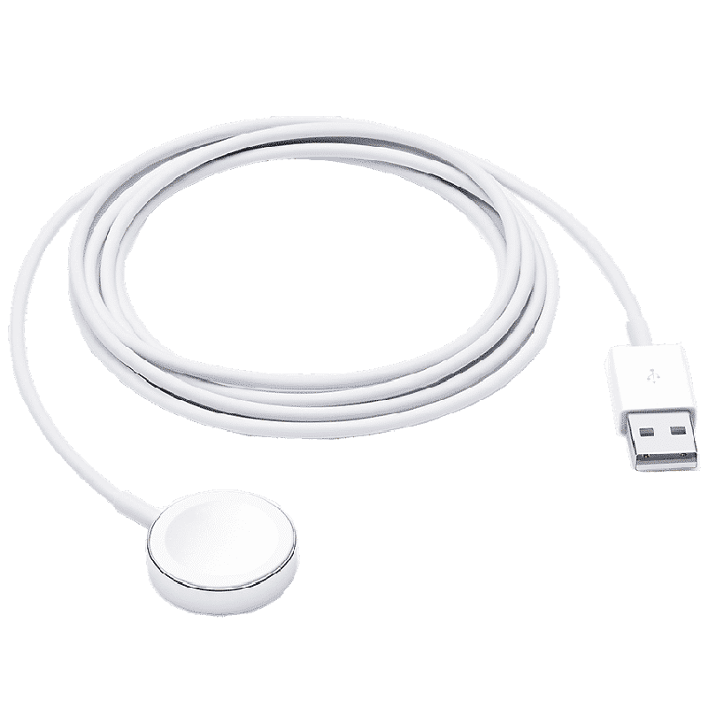 Apple 2 Meter USB (Type-A) USB Cable (For Apple Watch, MX2F2ZM/A, White)_1