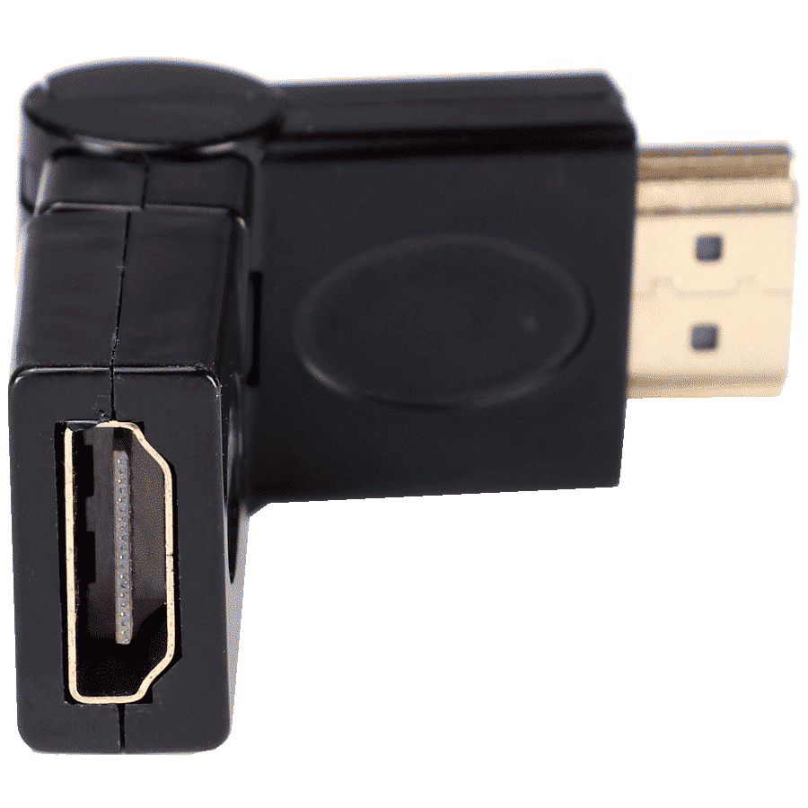 Croma XN4076 HDMI Type A to HDMI Type A Cable (360 Degree Rotation, Black)_4