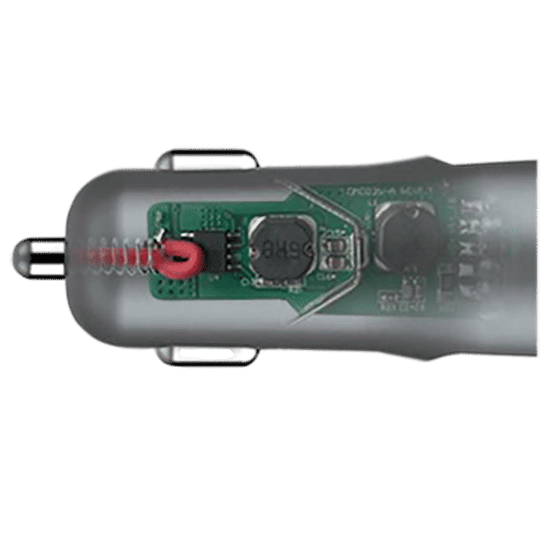 stuffcool Colt 2.4 Amp Dual USB Car Charging Adapter (COLTQC3-GRY/BLK, Grey)_6