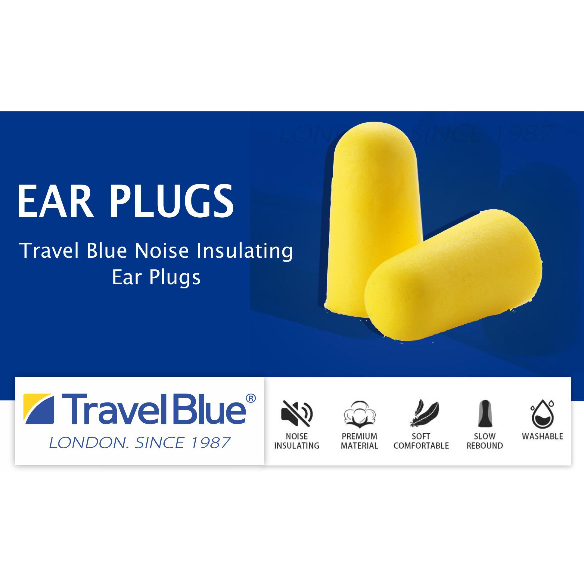 TRAVEL BLUE Ear Plugs (TB-490, Yellow)_6