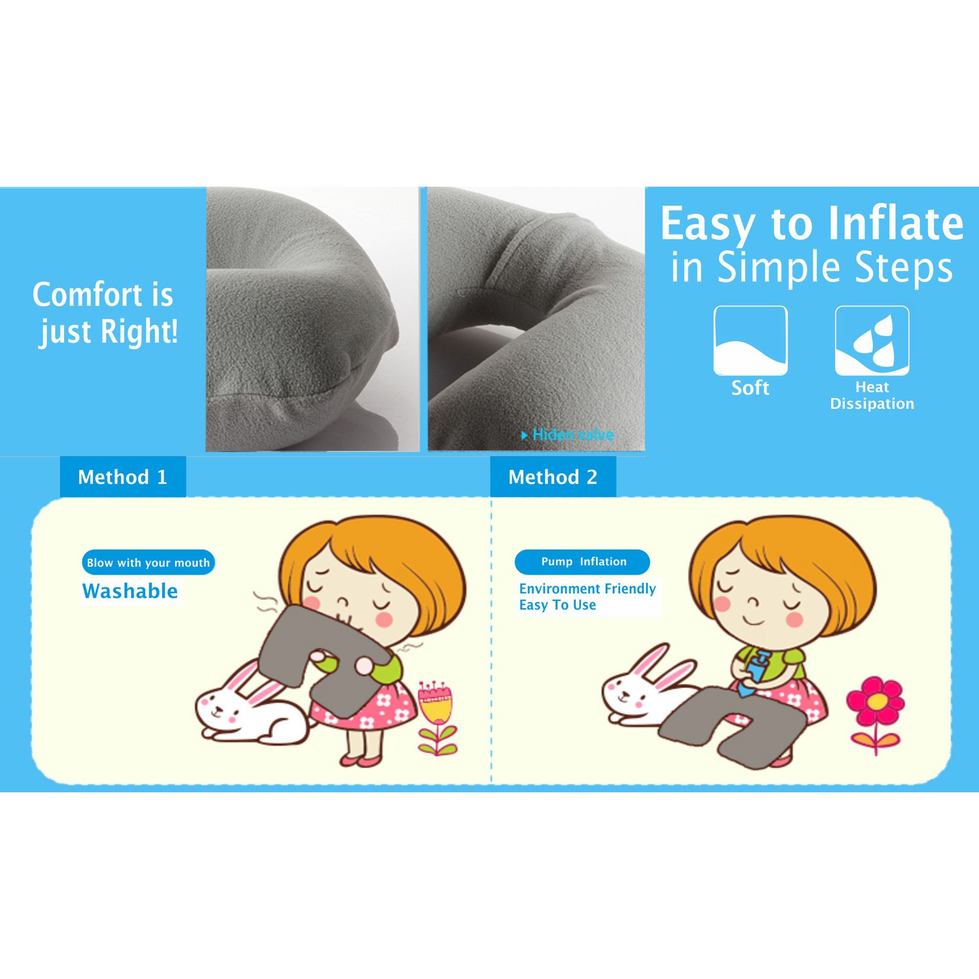 TRAVEL BLUE Comfi-Pillow (TB-221, Grey)_7