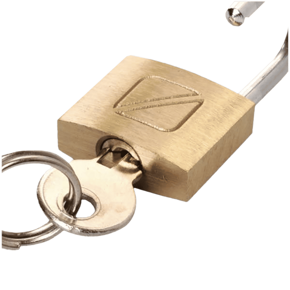 TRAVEL BLUE Security Padlock (TB-020, Gold)_2