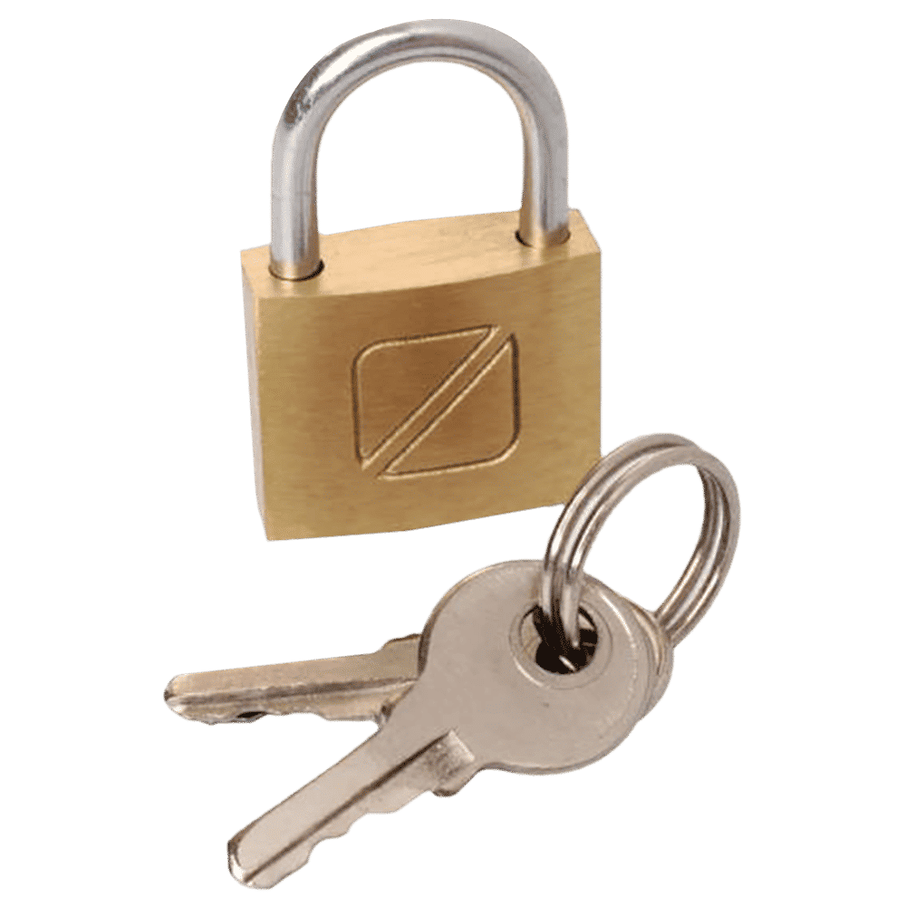 TRAVEL BLUE Security Padlock (TB-020, Gold)_3