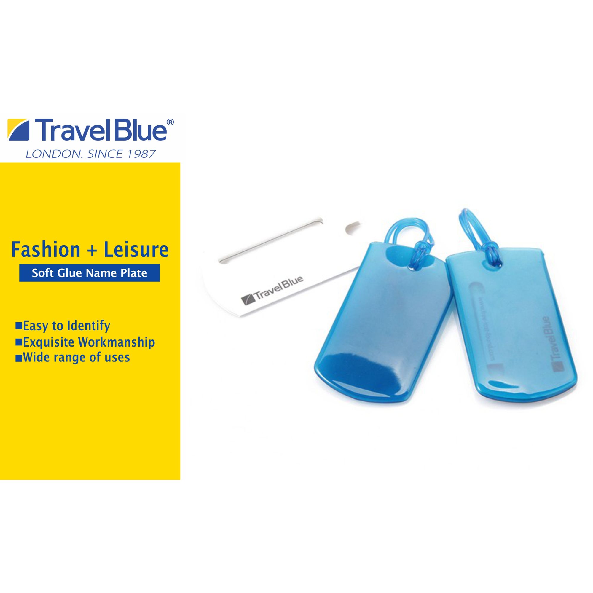 TRAVEL BLUE Jelly I.D. Luggage Tags (TB-016B, Blue)_5