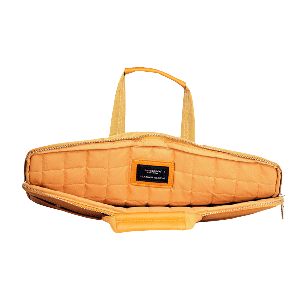 neopack 9TN13 Leather Sleeve for 13.3 Inch Laptop (2 Pockets, Tan) neopack 9TN13 Leather Sleeve for 13.3 Inch Laptop (2 Pockets, Tan)_5
