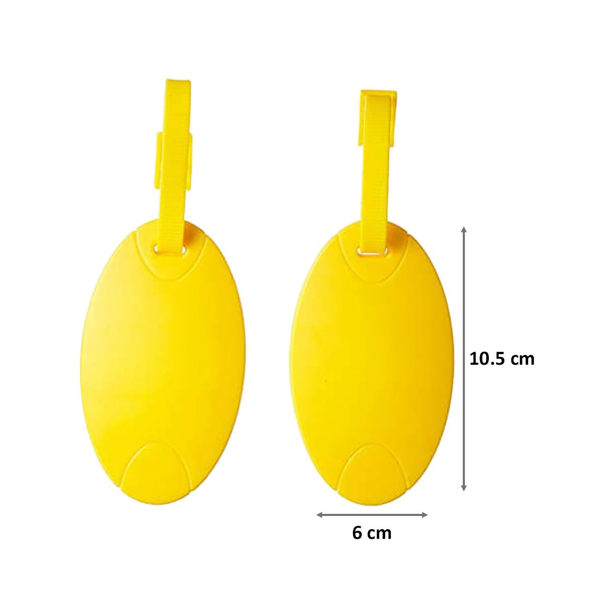 TRAVEL BLUE Luggage Name Tags (TB-015Y, Yellow)_2