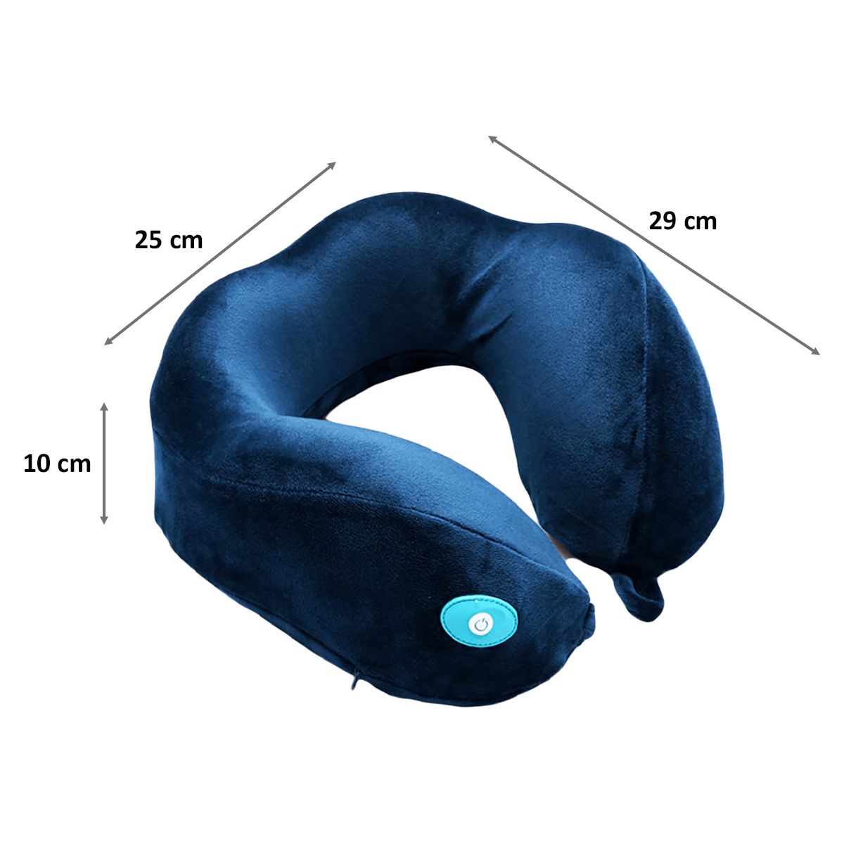 TRAVEL BLUE Massage Tranquility Pillow (TRAVEL BLUE 217, Blue)_2