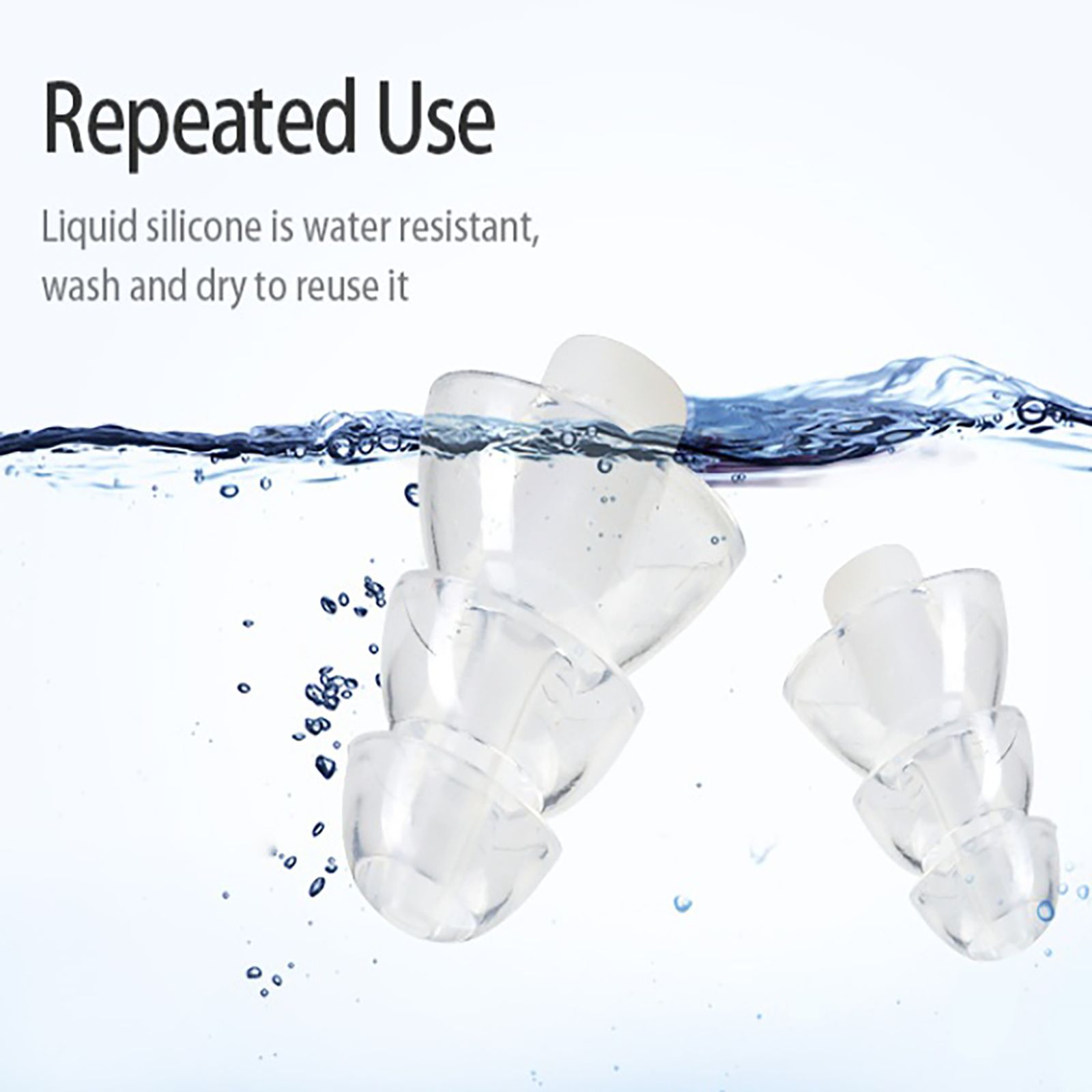 TRAVEL BLUE Liquid Silicone Earplugs (TB-493, Black)_6