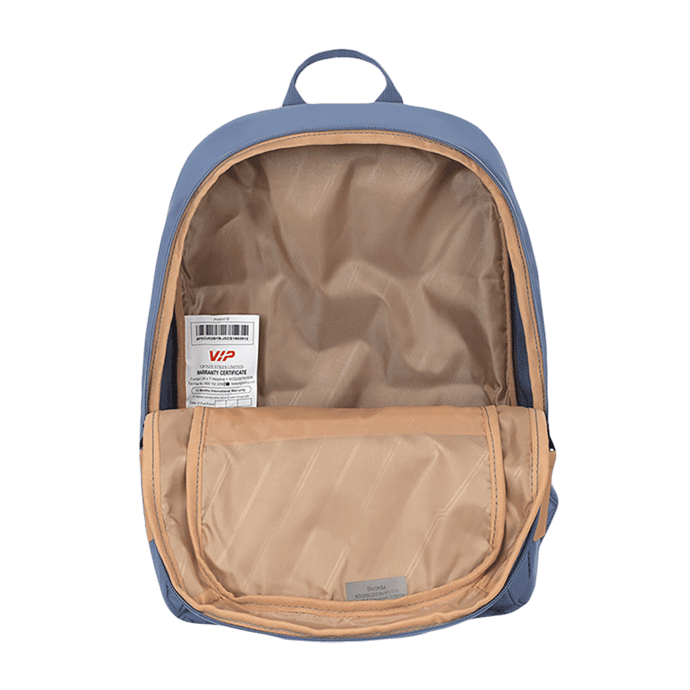 VIP Scuba 02 14 Litres Polyester Casual Backpack (1 Front Pocket, BPSCU02BYB, Baby Blue)_5