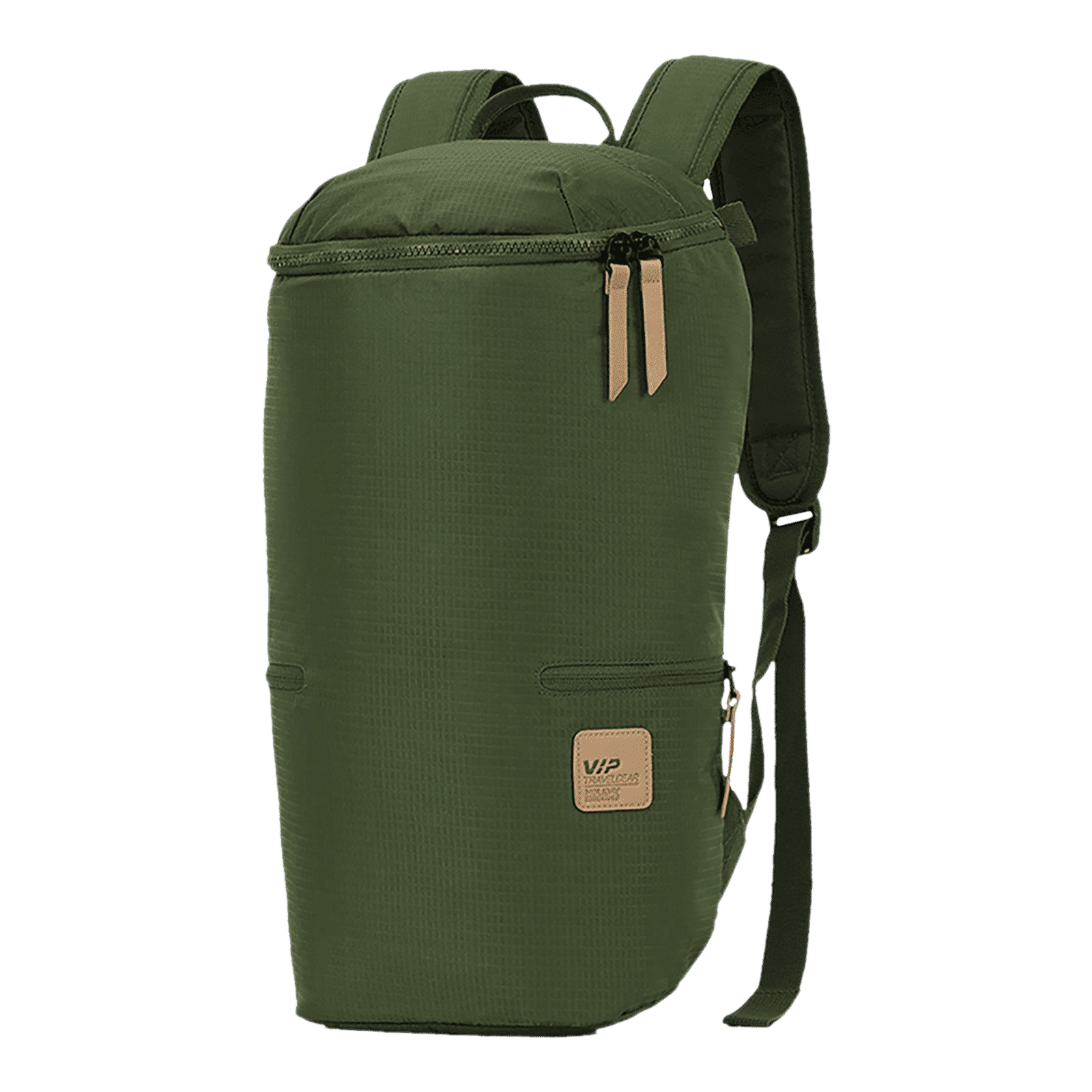 VIP Wander 01 19 Litres Polyester Casual Backpack (3 Pockets, BPWAN01GRN, Green)_6