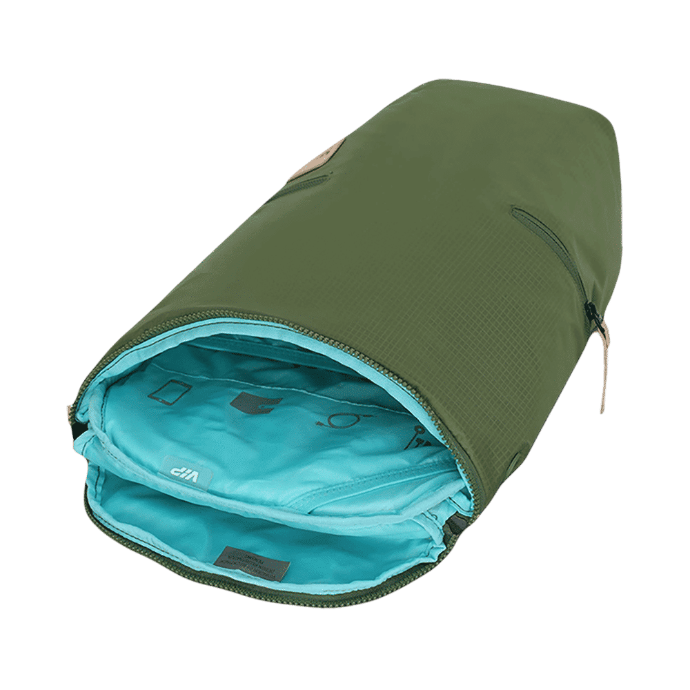 VIP Wander 01 19 Litres Polyester Casual Backpack (3 Pockets, BPWAN01GRN, Green)_5