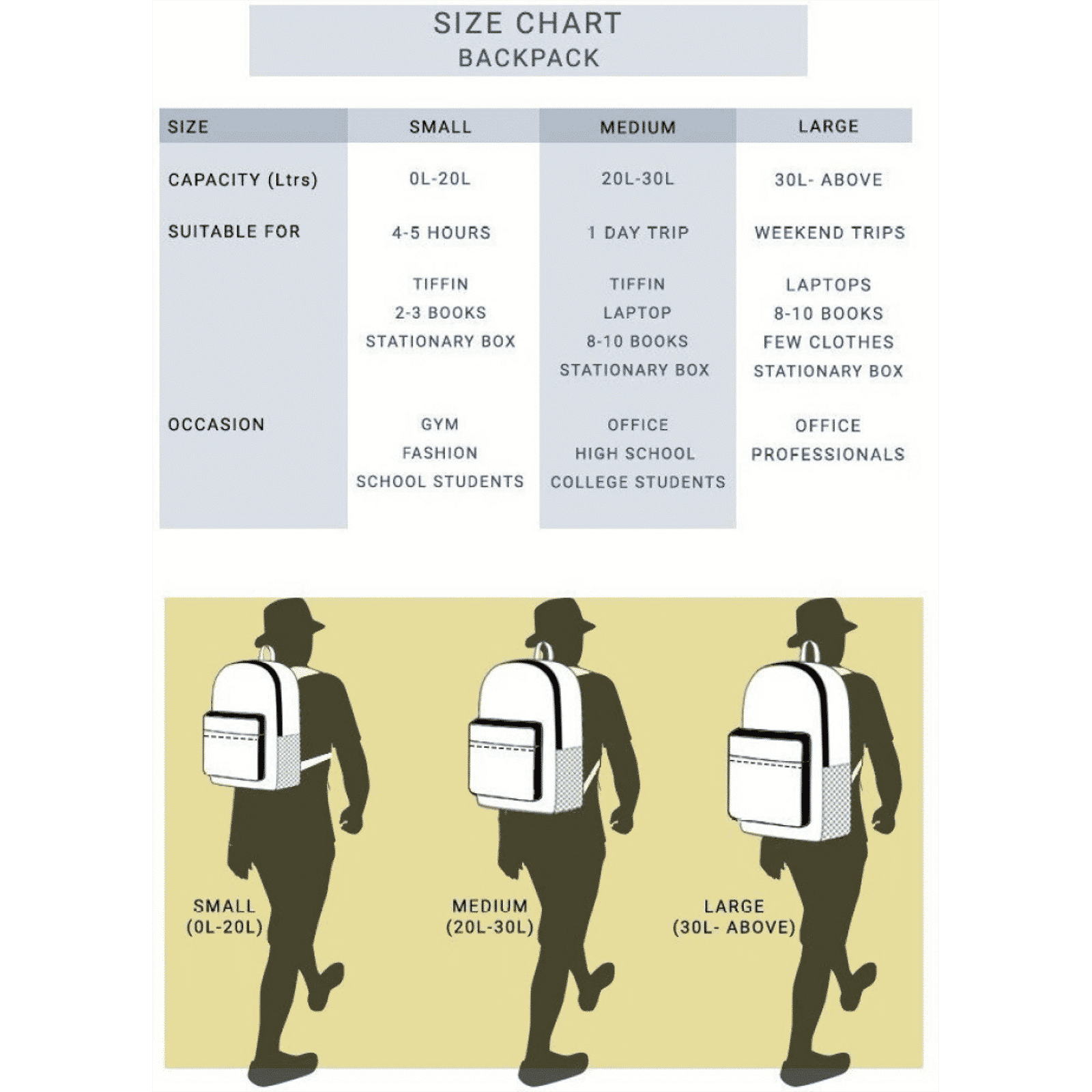 VIP Wander 02 19 Litres Polyester Casual Backpack (3 Pockets, BPWAN02GRY, Grey)_8