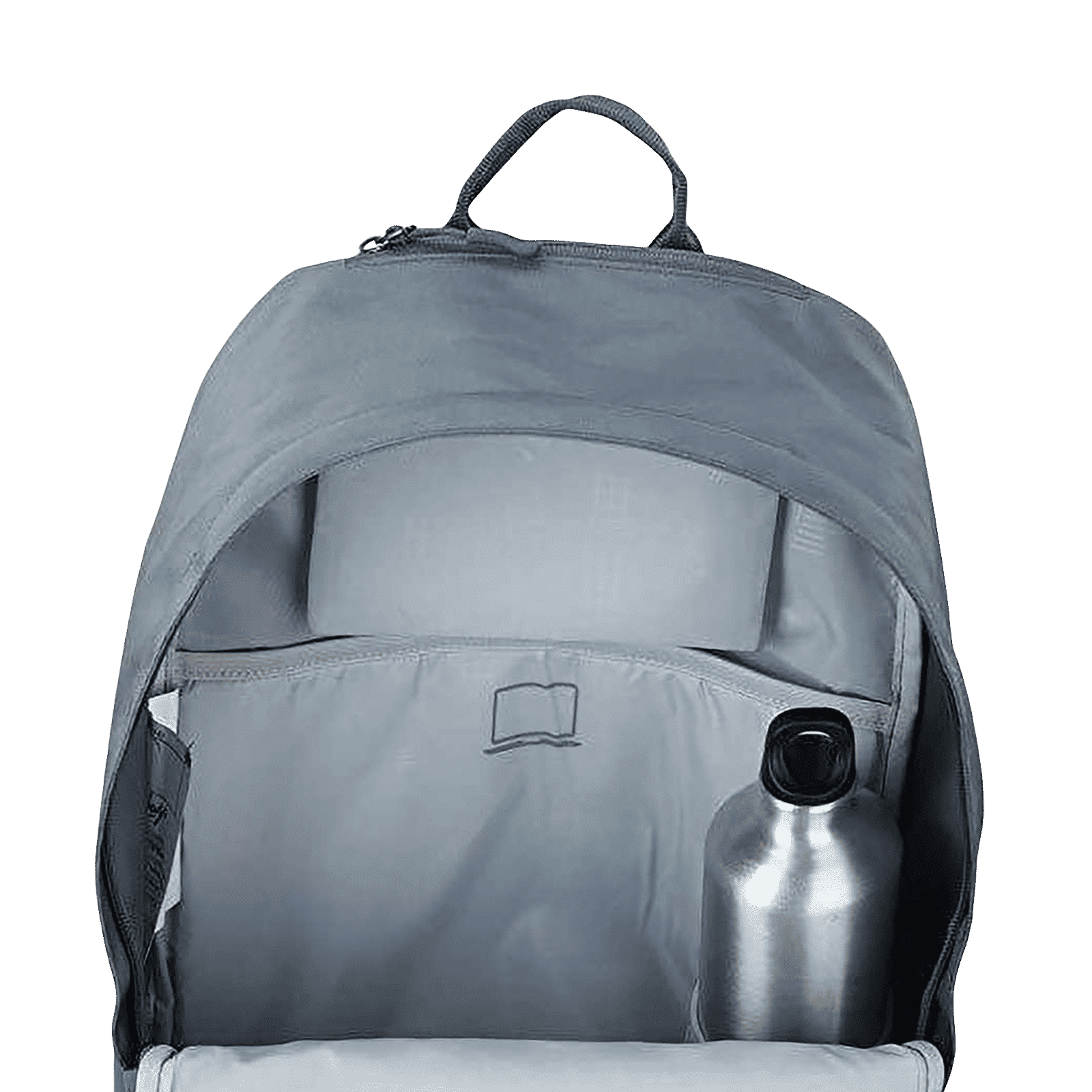 Sky Bags Boho 03 26 Litres Gucci Fabric Backpack (Quick Access Pocket, BPBOH3GRY, Grey)_8