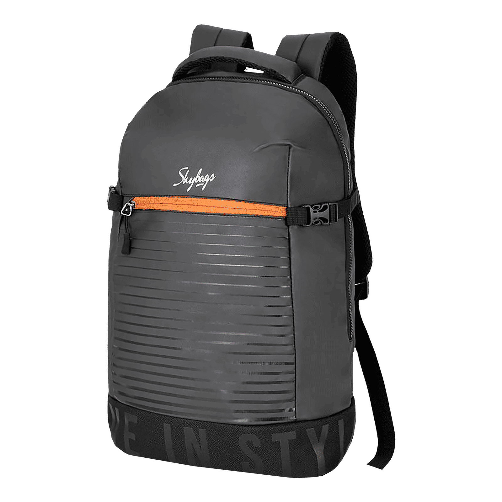 Sky Bags Boho 01 23 Litres Thermoplastic Elastomers Backpack (Rain Cover, BPBOH1RBLK, Black)_6