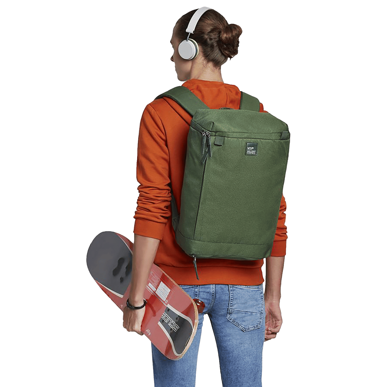 VIP Joey 13 Litres Gucci Backpack (Built To Last Straps, BPJOEYFGN, Forrest Green)_8