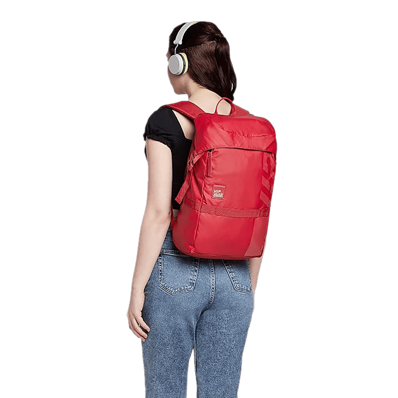 VIP Zulu 02 9 Litres Polyester Backpack (Rain Cover, BPZUL2TRD, Terra Red)_8