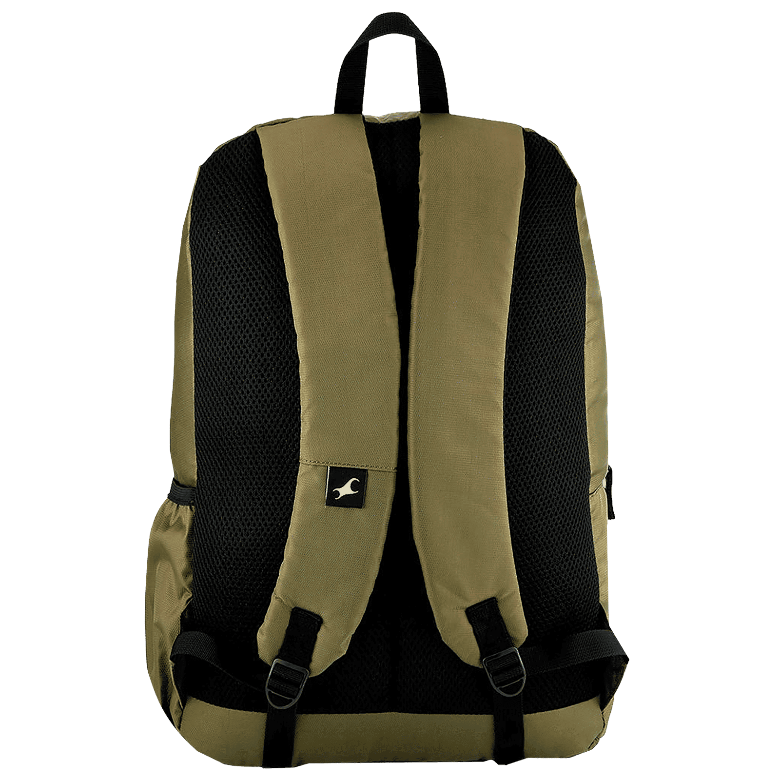 fastrack A0810NOL01 Polyester Laptop Backpack for 16 Inch Laptop (25 L, Padded Shoulder Strap, Olive)_4