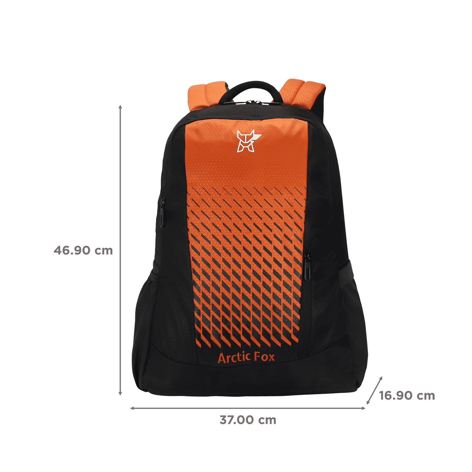 Arctic Fox Grill 28.5 Litres PU Coated Polyester Backpack (2 Spacious Compartments, FTEBPKRORON061029, Red Orange)_3