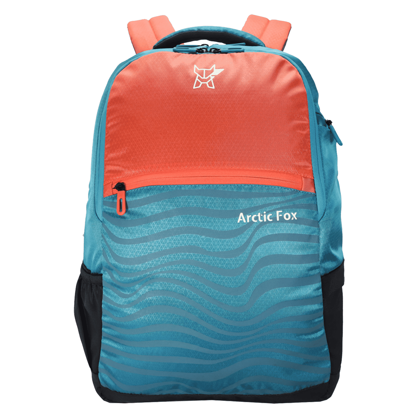 Arctic Fox Drift 32 Litres PU Coated Polyester Backpack (2 Spacious Compartments, FTEBPKHCRON064032, Hot Coral)_1