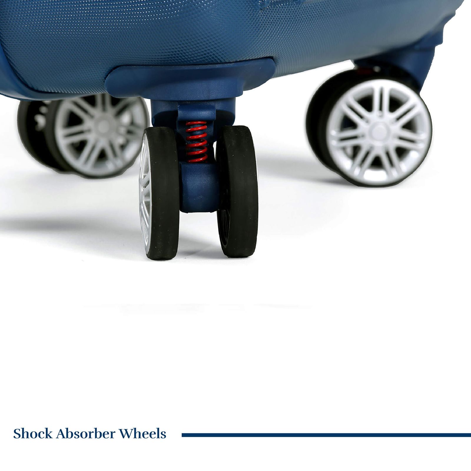 Carriall Hive Polycarbonate Trolley Bag (Built-In Weight Scale, USB Charging Port, CALS0001, Blue) Carriall Hive Polycarbonate Trolley Bag (Built-In Weight Scale, USB Charging Port, CALS0001, Blue)_8