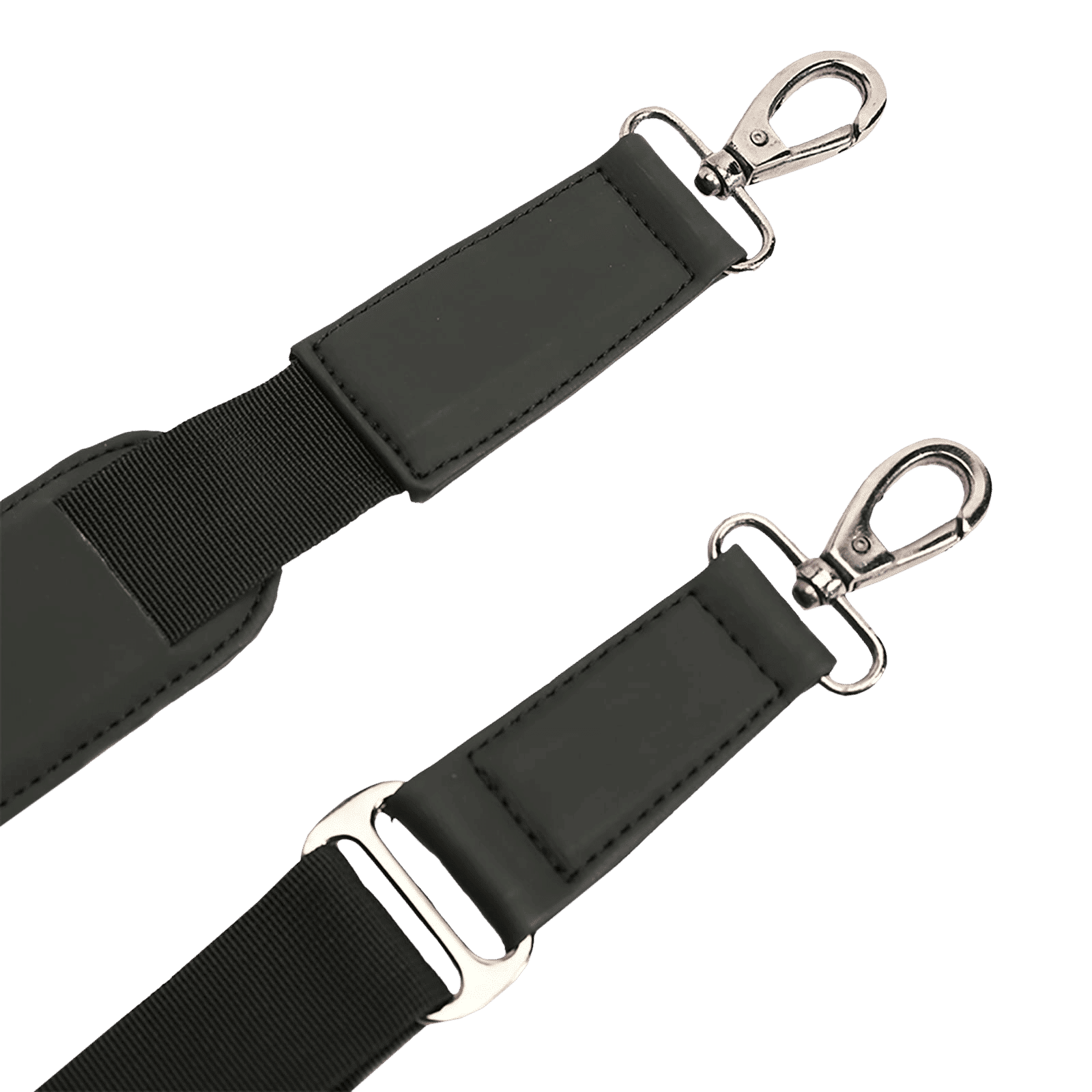 Carriall Astute Matte Finish Fabric Duffle Bag (Detachable Shoulder Strap, CADBASS01, Black)_7