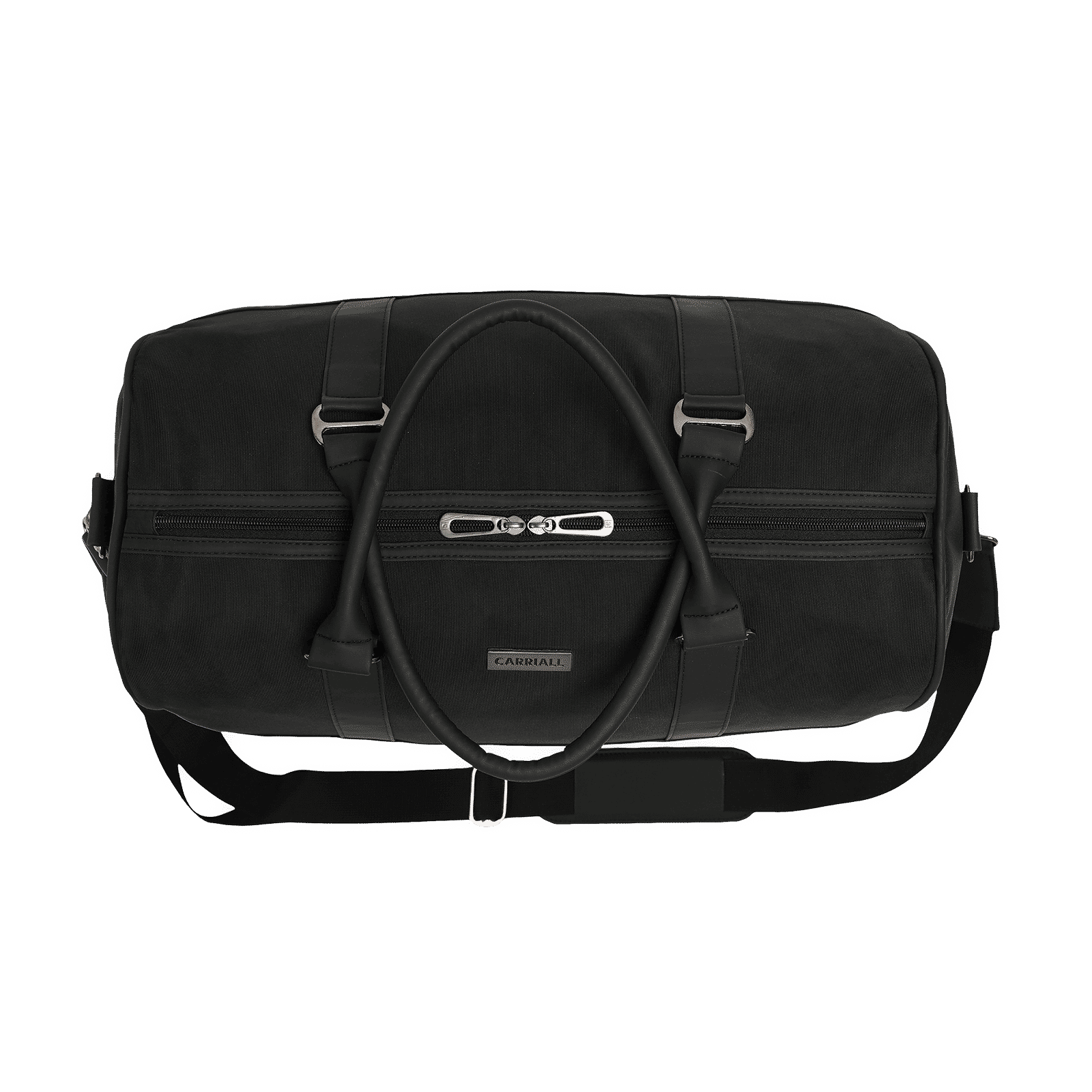 Carriall Poise Durable Fabric Duffle Bag (Water-Resistant, CADBPOS01, Black)_6