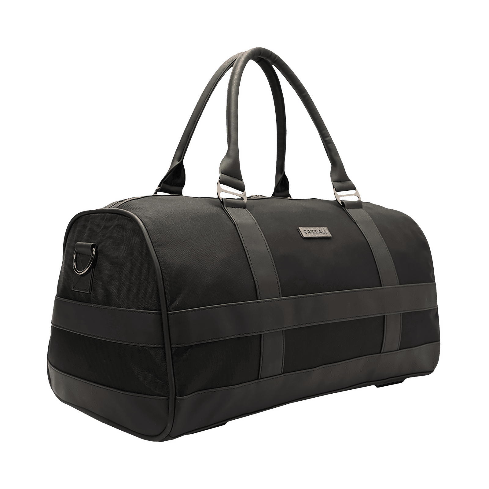 Carriall Poise Durable Fabric Duffle Bag (Water-Resistant, CADBPOS01, Black)_4