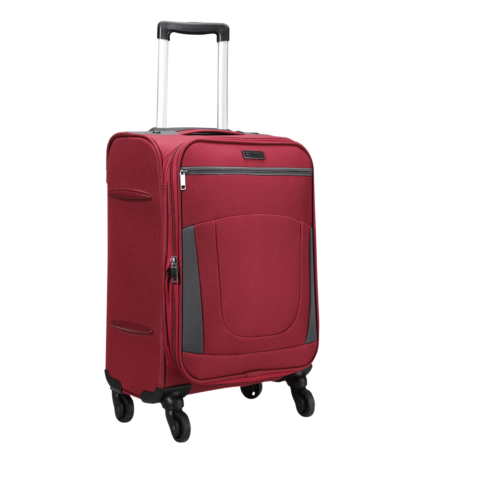 Cariall Sleek Trolley Bag (Expander, CASLSS002, Red)_4