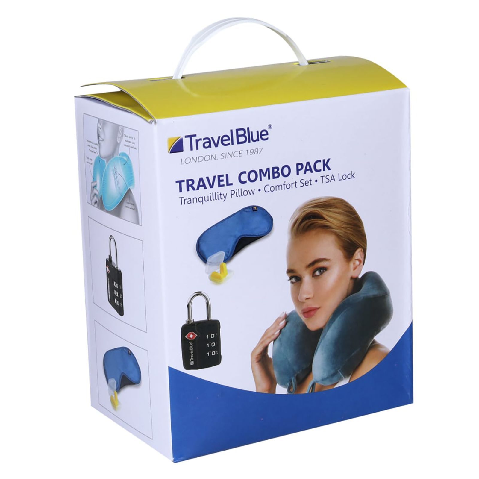 TRAVEL BLUE Travel Combo Pack (5502, Blue)_7