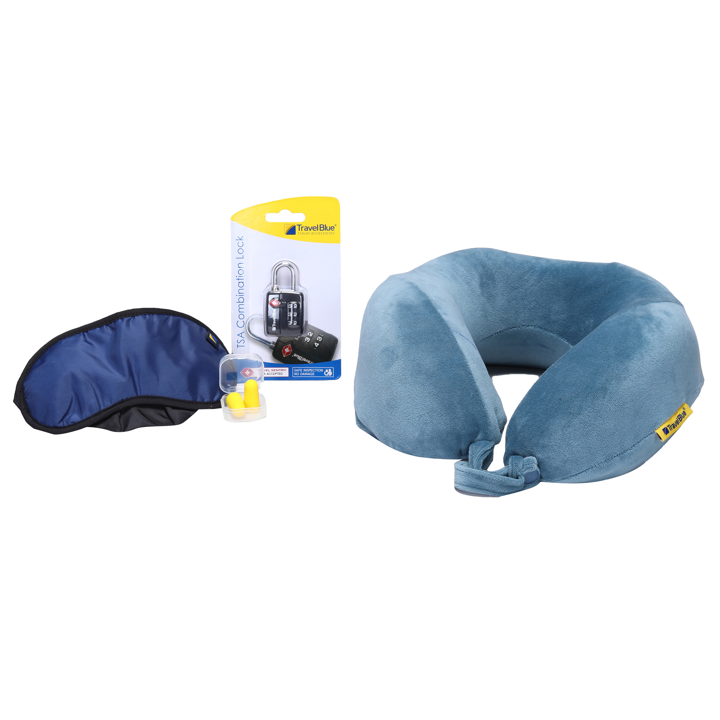 TRAVEL BLUE Travel Combo Pack (5502, Blue)_1