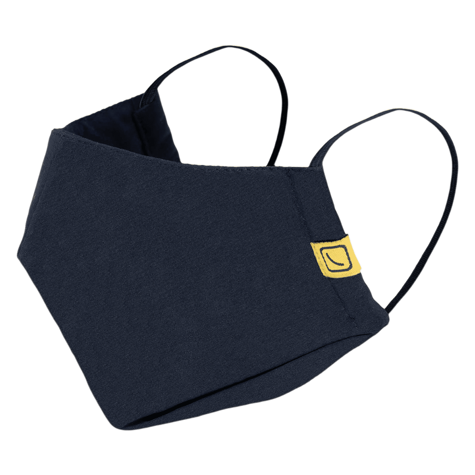 TRAVEL BLUE Cotton Face Mask (Pack of 2, 521, Black & Navy) TRAVEL BLUE Cotton Face Mask (Pack of 2, 521, Black & Navy)_2