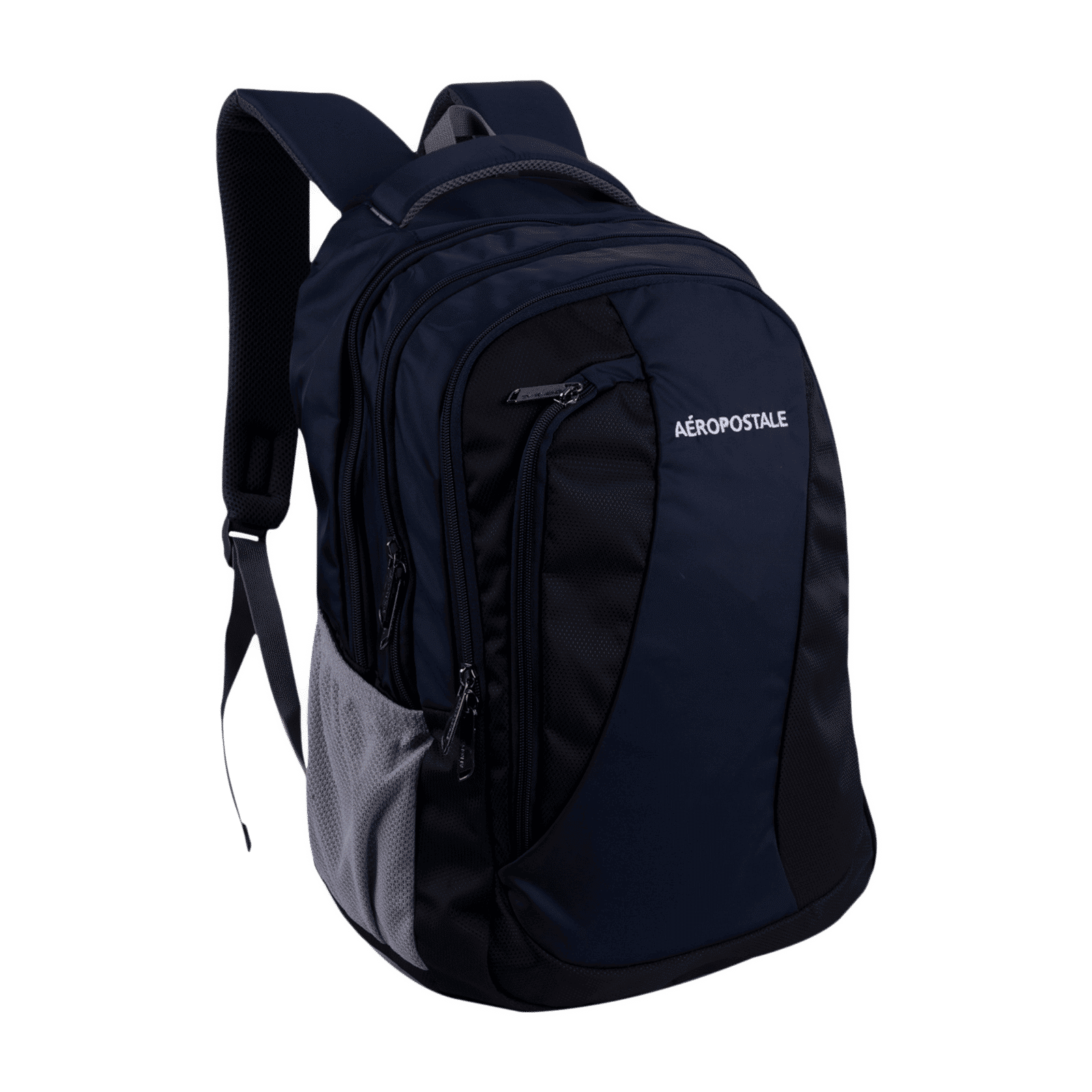 AEROPOSTALE Explorer 35 Litres Polyester Backpack (Water Proof, AERO-BP-1011-Black, Dark Blue)_6