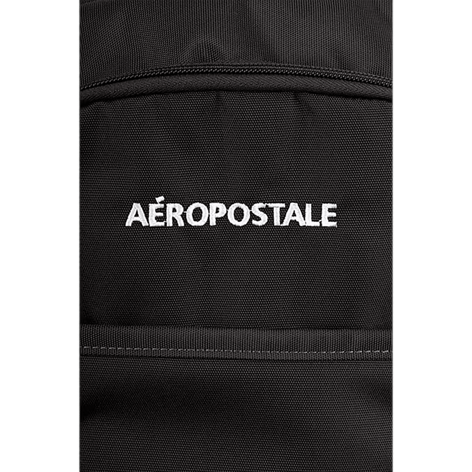 AEROPOSTALE Runway 30 Litres Nylon Backpack (Waterproof, AERO-BP-1015-BLK, Black)_7