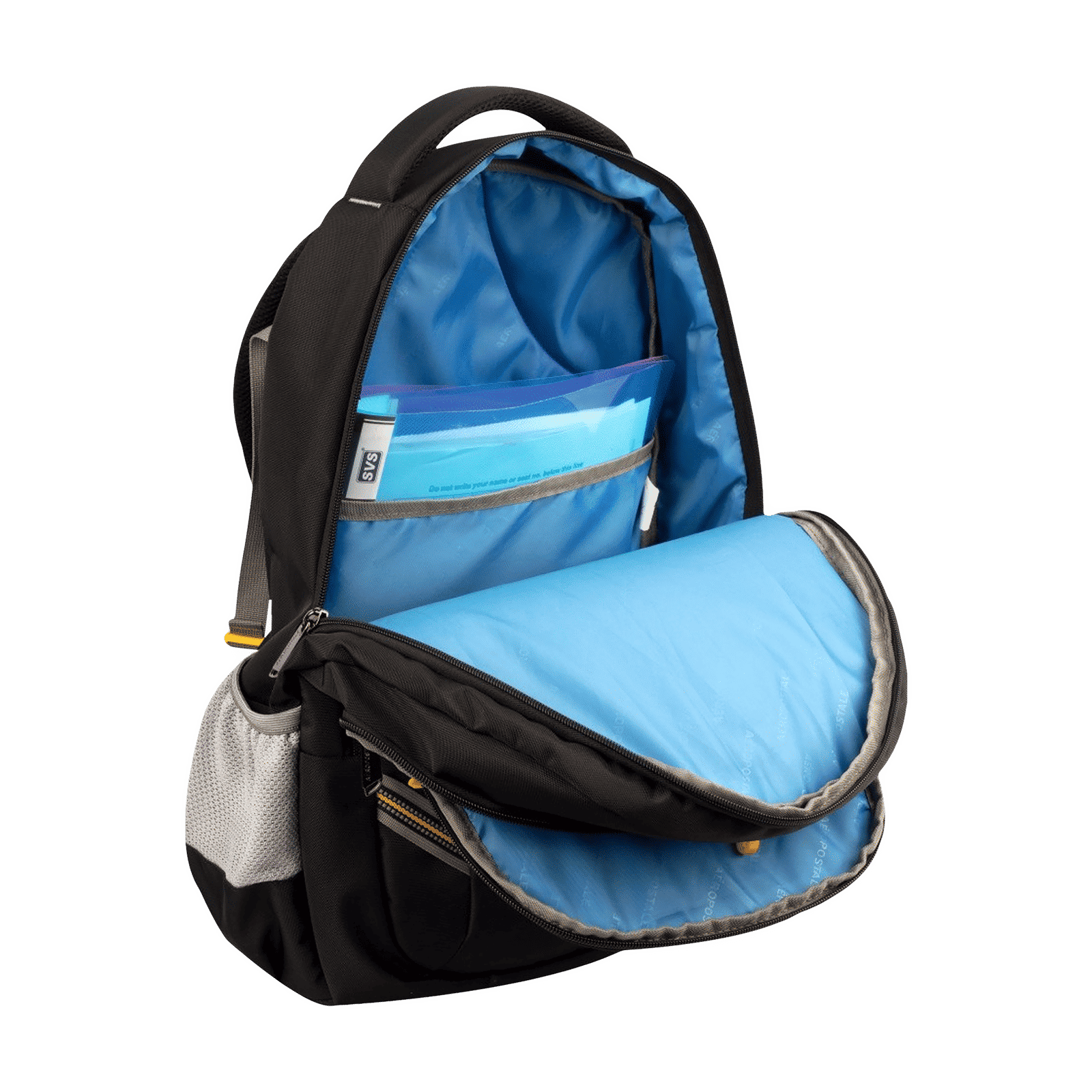 AEROPOSTALE Runway 30 Litres Nylon Backpack (Waterproof, AERO-BP-1015-GY, Grey)_7