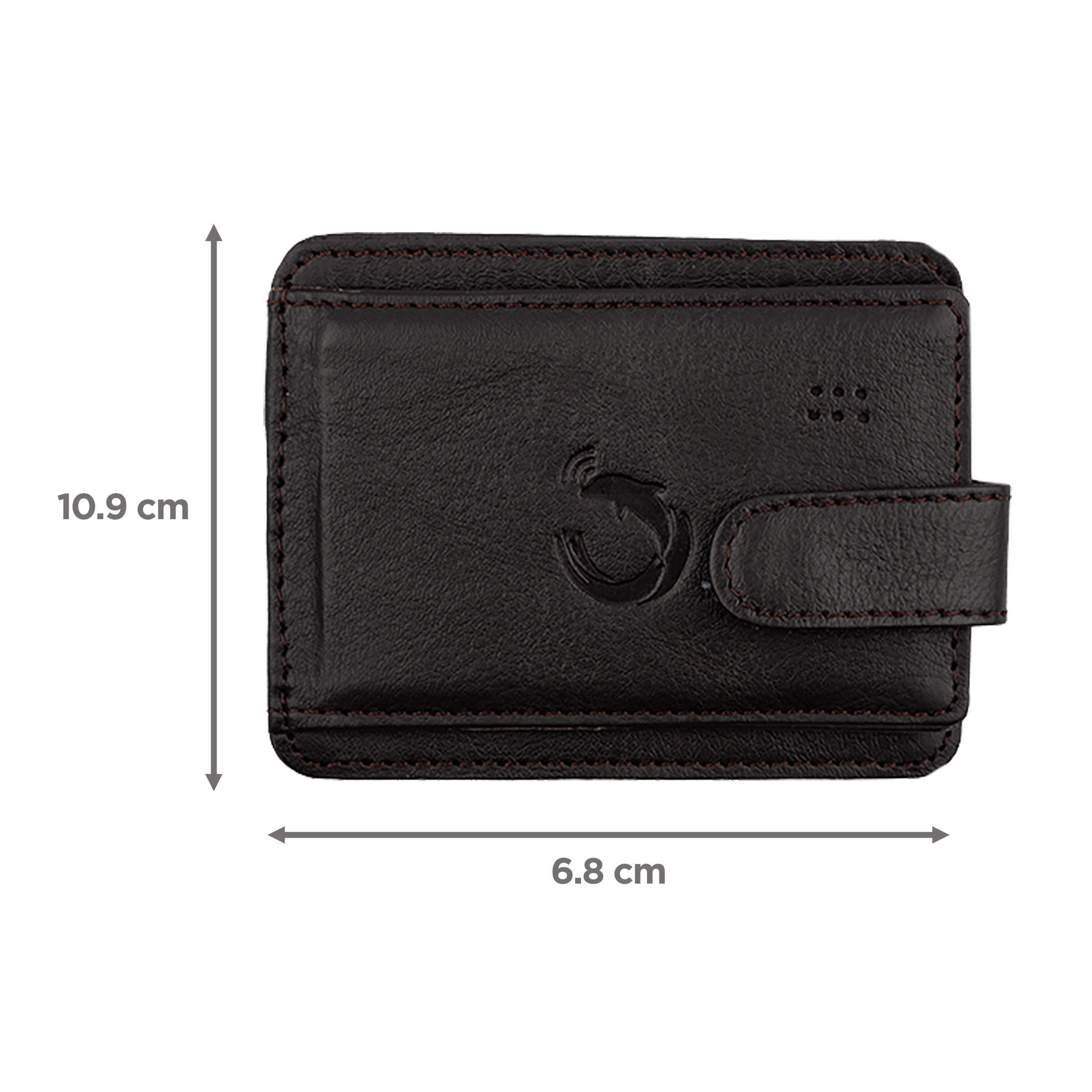 tag8 Dolphin Smart Card Holder (Anti-Lost Alarm System, 800041, Black)_2