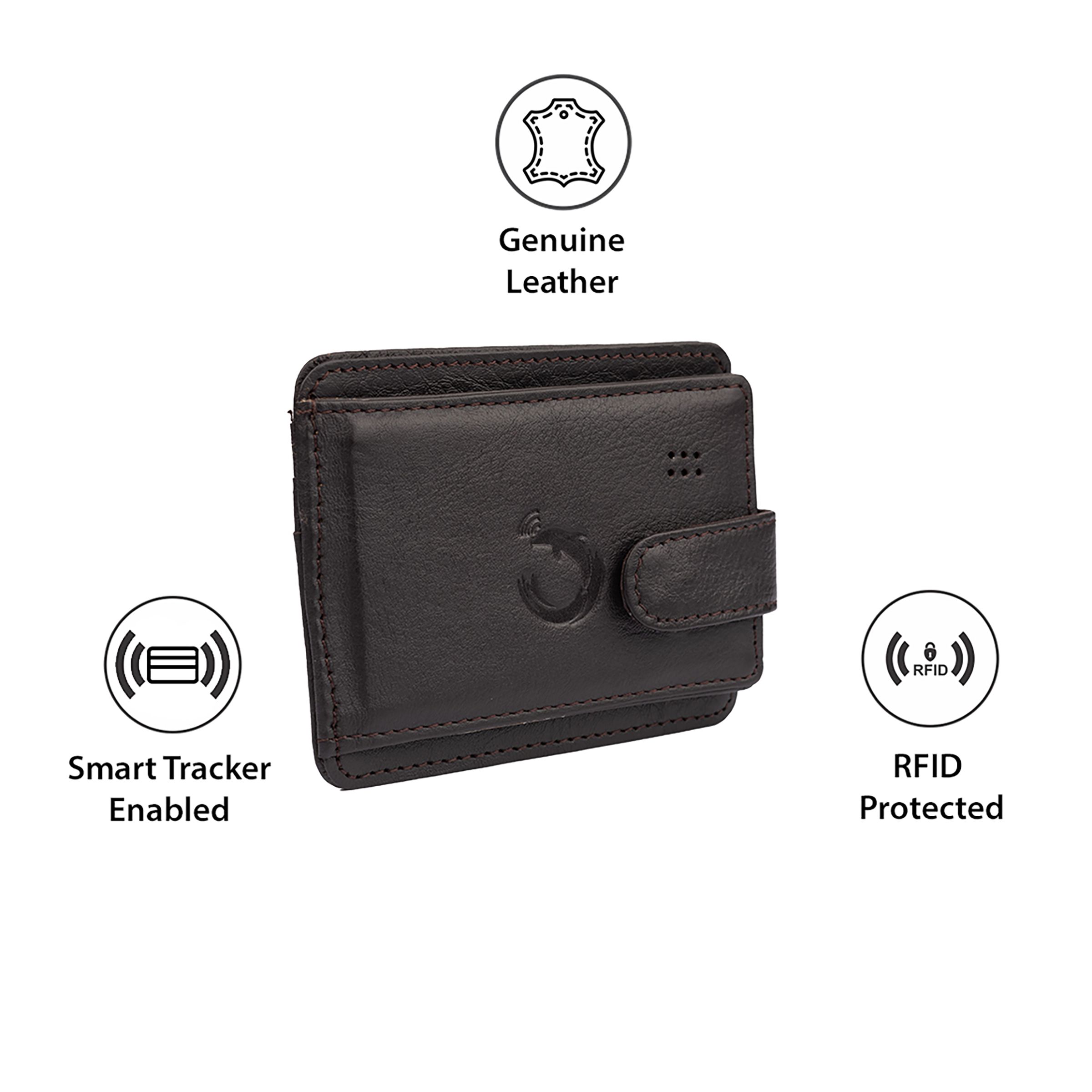 tag8 Dolphin Smart Card Holder (Anti-Lost Alarm System, 800041, Black)_4