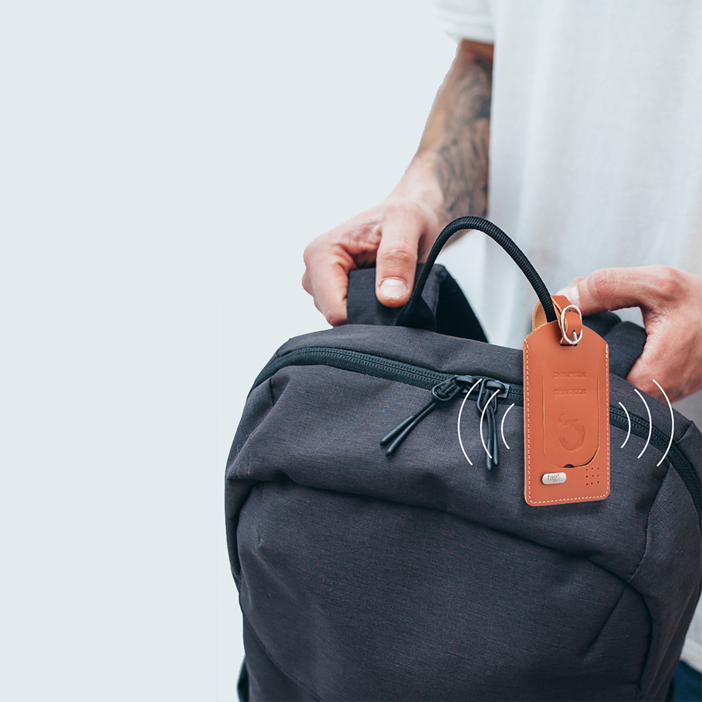 tag8 Dolphin Smart Tracker (Anti-Lost Alarm System, 800035, Brown)_9