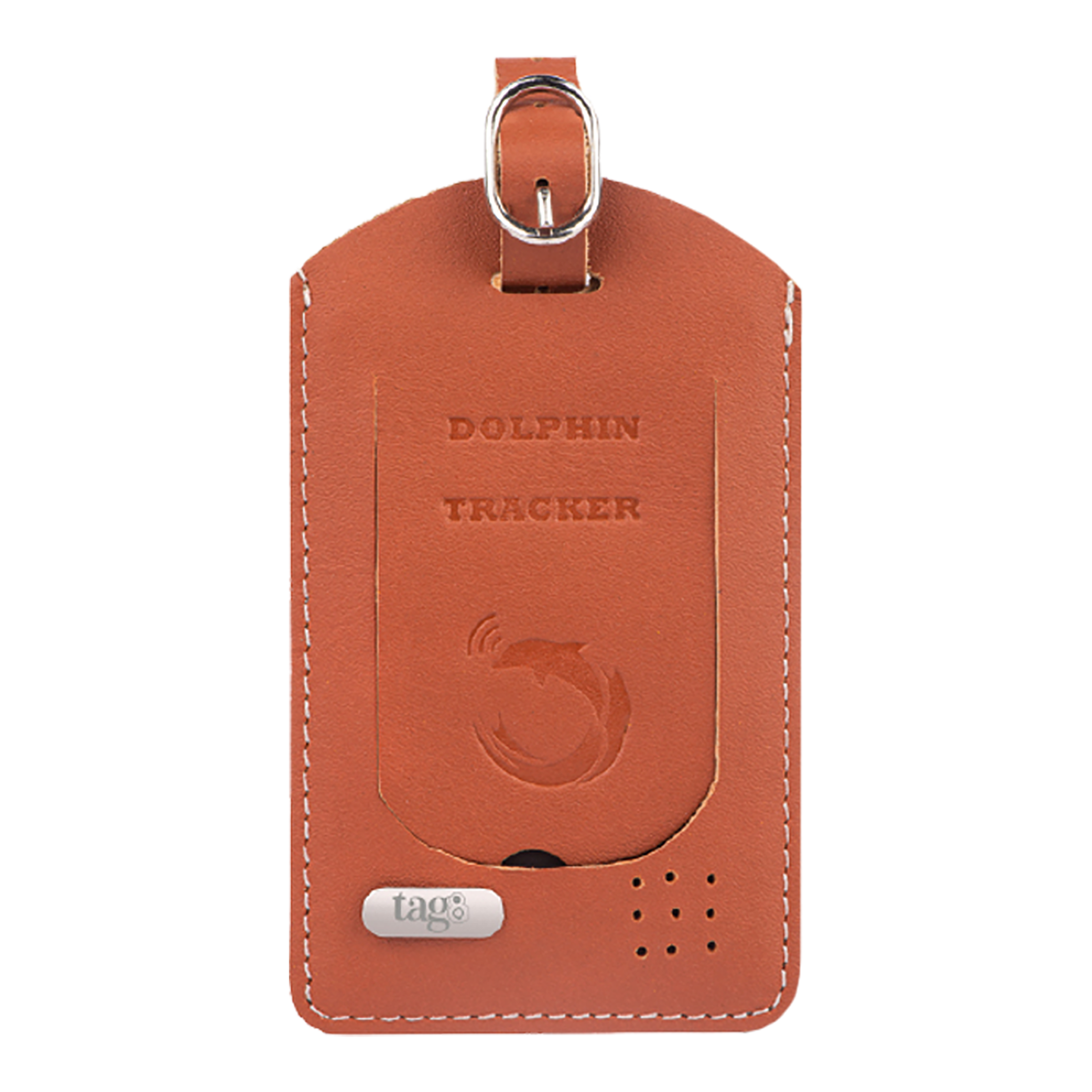 tag8 Dolphin Smart Tracker (Anti-Lost Alarm System, 800035, Brown)_1