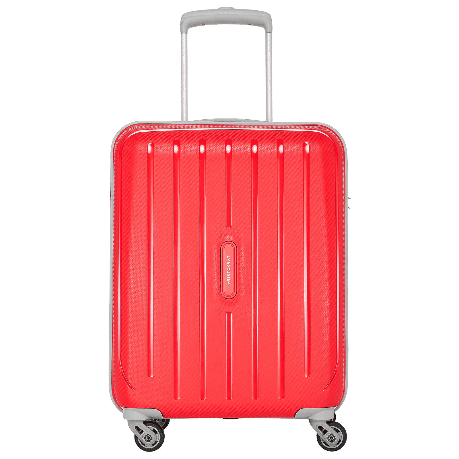 ARISTOCRAT Nitron Polypropelene Trolley Bag (4 Wheel, NITACT55FIR, Active Red) ARISTOCRAT Nitron Polypropelene Trolley Bag (4 Wheel, NITACT55FIR, Active Red)_1