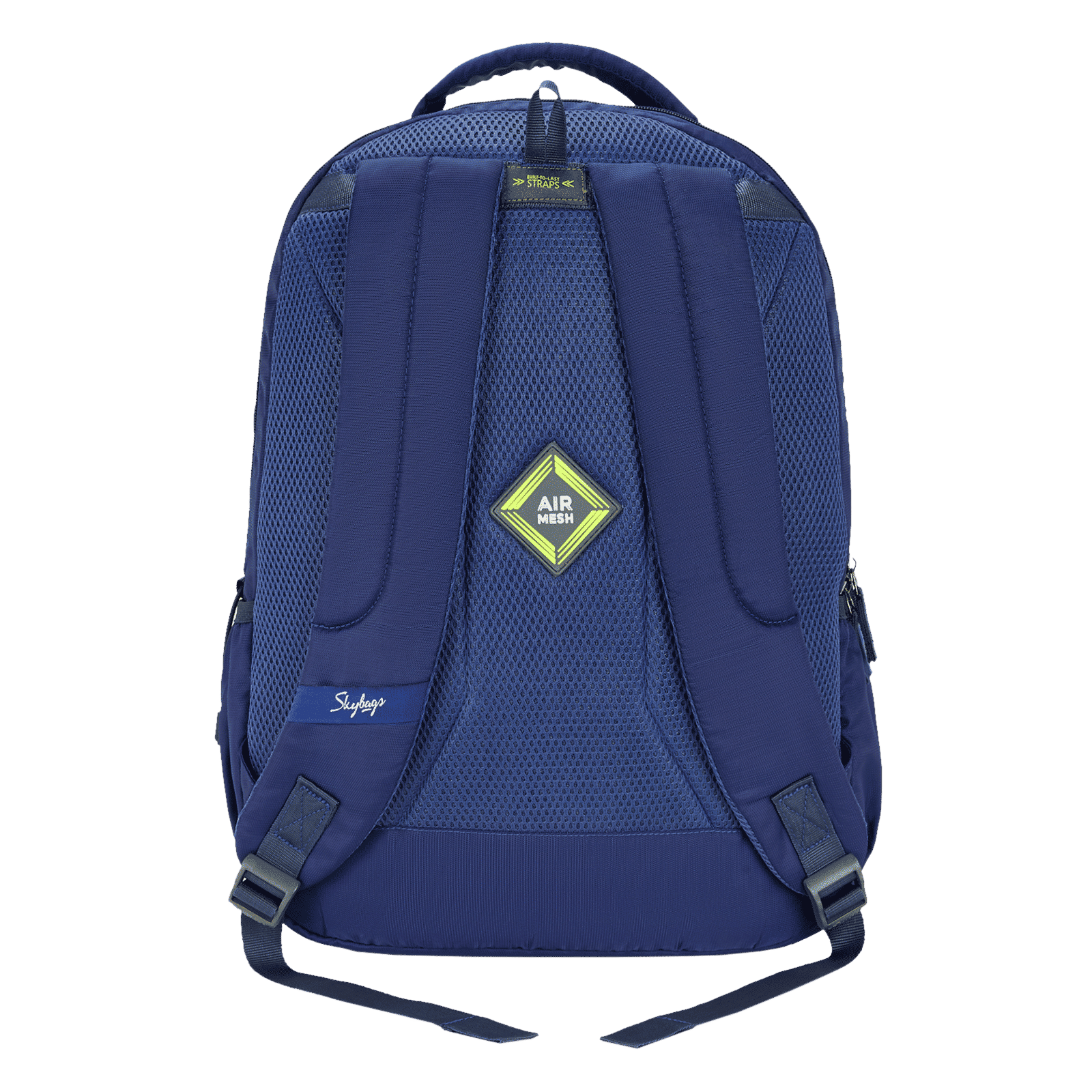 Skybags Drip Backpack (Multilevel Organizer with Key Chain Holder, BPDRIP3NVY, Navy)_4