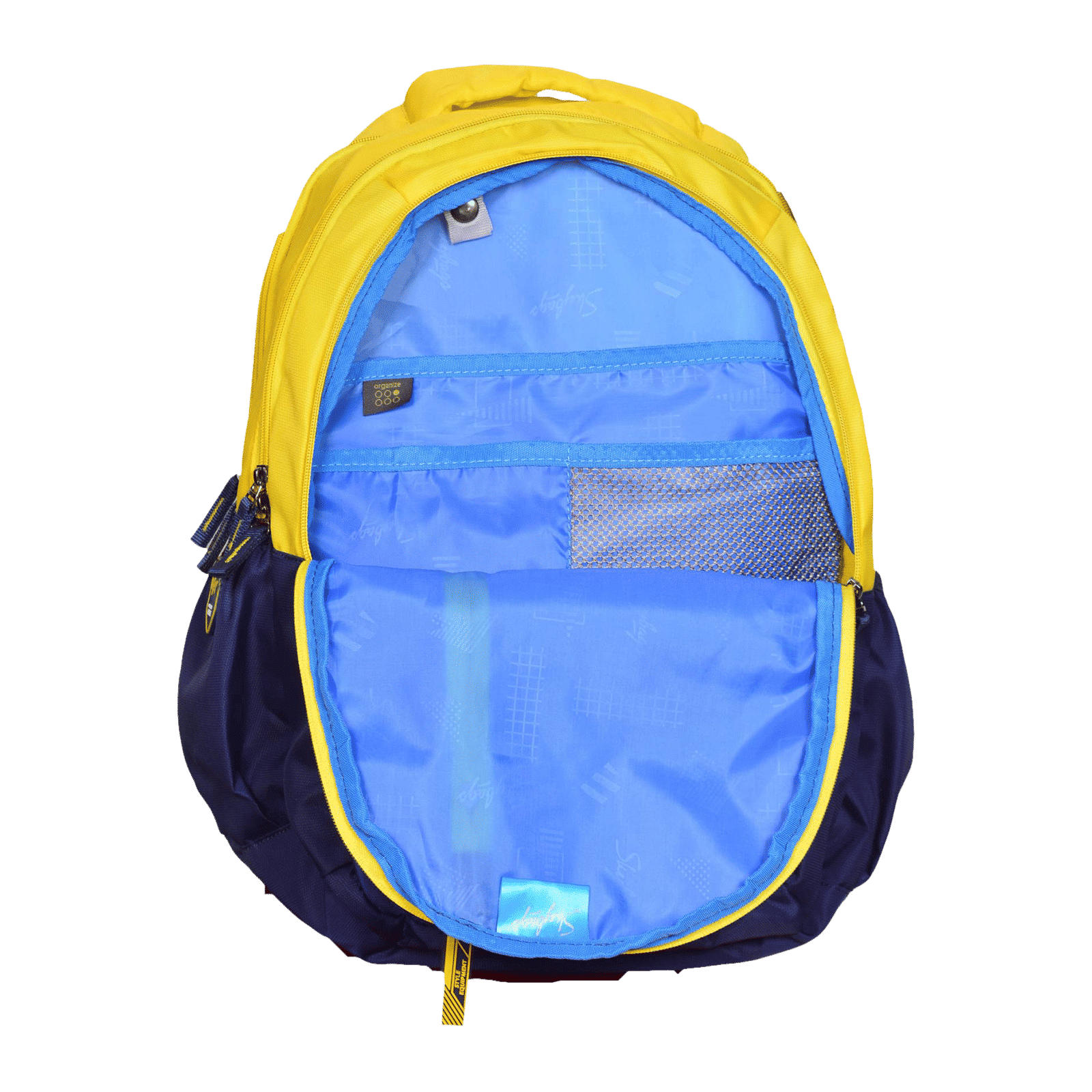 Skybags DRIP PLUS 06 32 Liters Polyurethane Backpack (Stylized Rubber Puller, BPDRPL6YLW, Yellow)_9