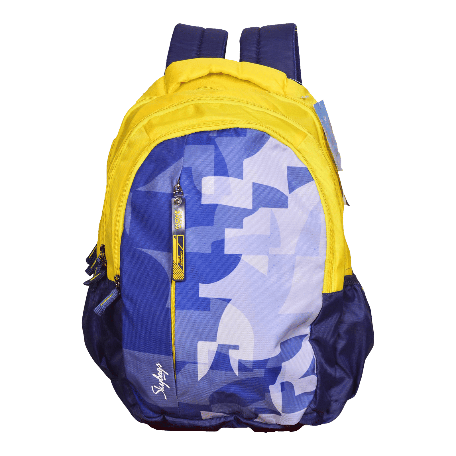 Skybags DRIP PLUS 06 32 Liters Polyurethane Backpack (Stylized Rubber Puller, BPDRPL6YLW, Yellow)_10