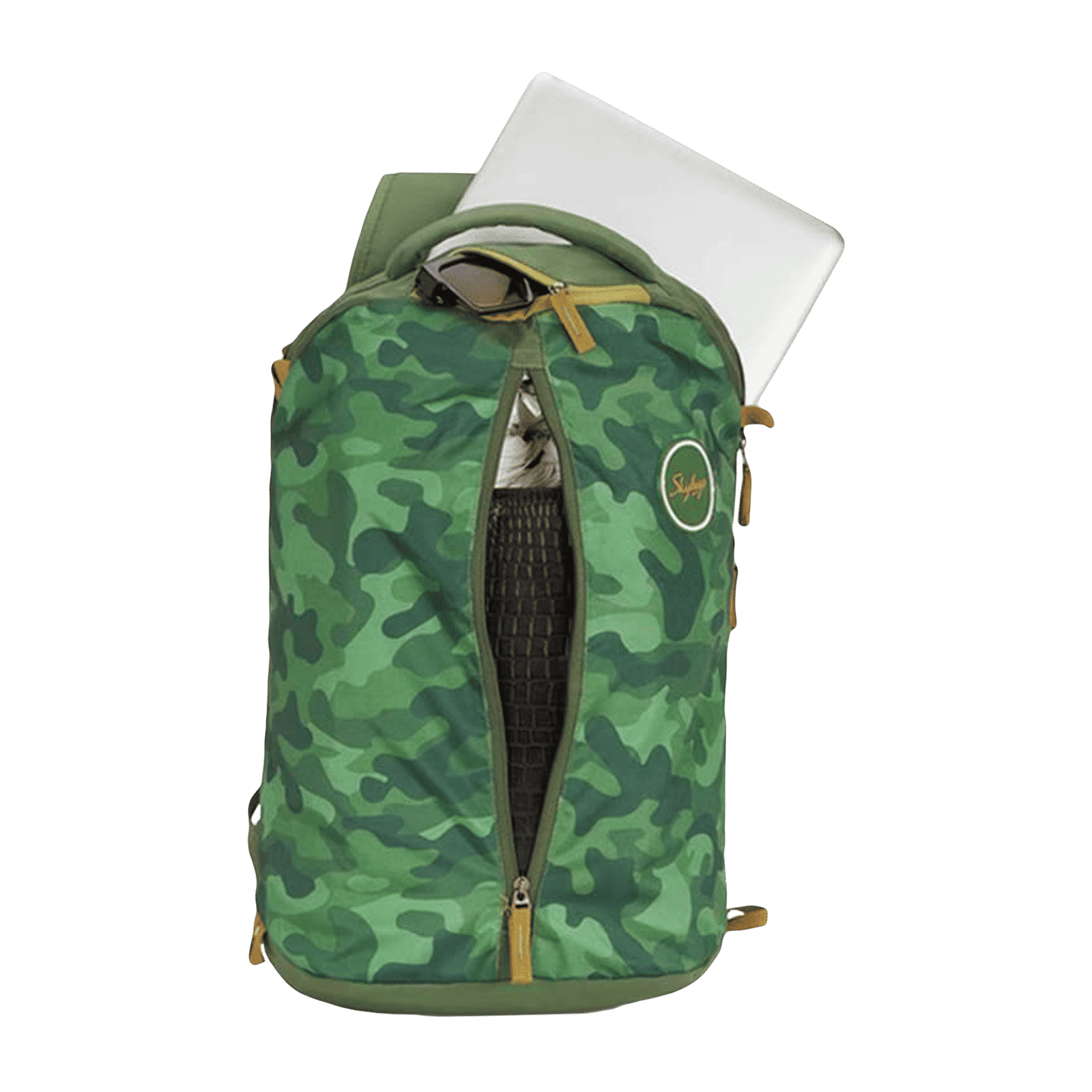 Skybags Offroader NX Backpack (Compact & Stylish, LPBPOFN3GRN, Green)_9