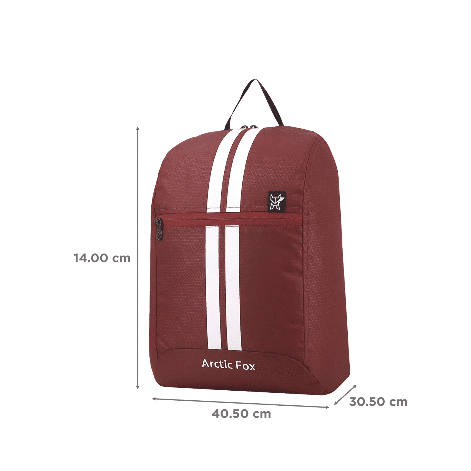 Arctic Fox Go Tawny Port 17 Litres Polyester Fabric and PU Coated Backpack (5 SBS Nylon Zipper, FMIBPKTPOWW078017, Red)_3