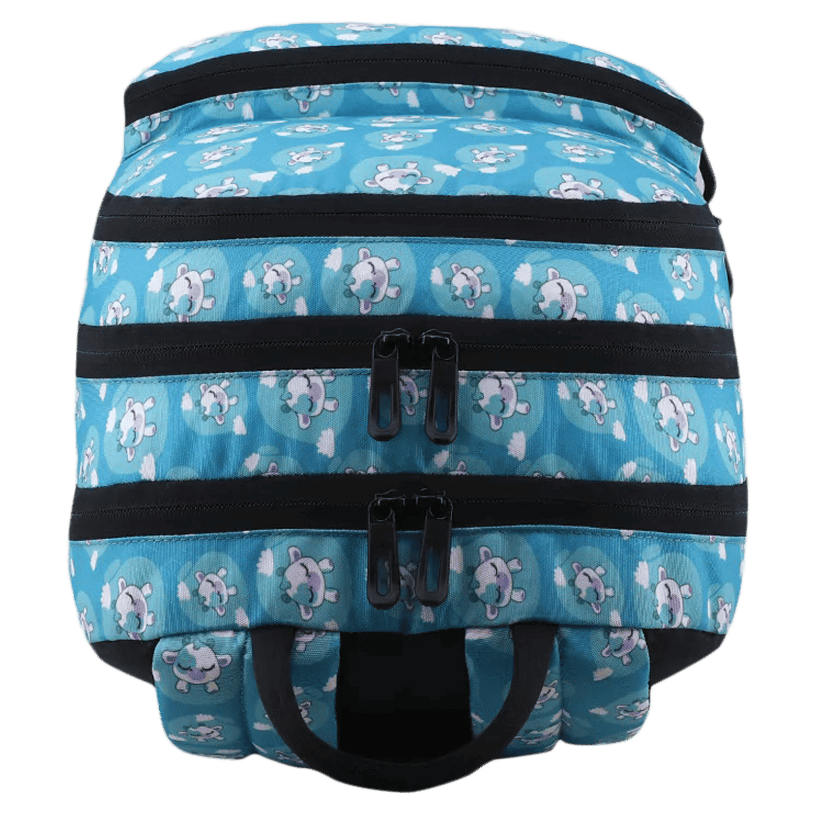 Arctic Fox Silly Calf 21 Litres Polyester Fabric and PU Coated Backpack (Padded Shoulder Straps, FJUBPKBLUWW097021, Blue)_8