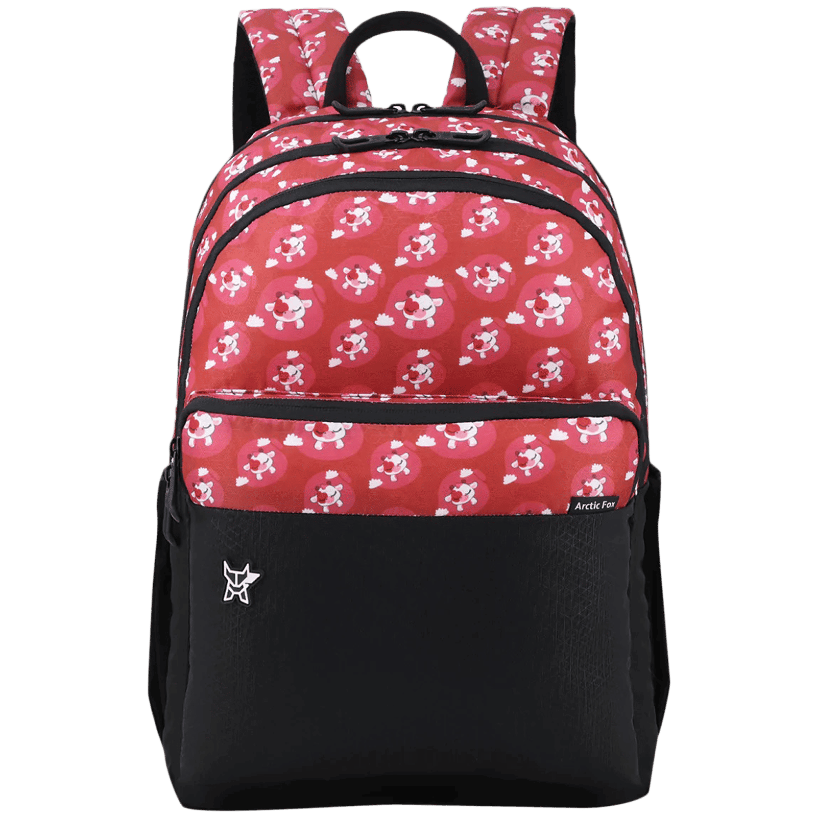 Arctic Fox Silly Calf Tawny Port 21 Litres Polyester Fabric and PU Coated Backpack (Webbing Handle, FJUBPKTPOWW098021, Red) Arctic Fox Silly Calf Tawny Port 21 Litres Polyester Fabric and PU Coated Backpack (Webbing Handle, FJUBPKTPOWW098021, Red)_1