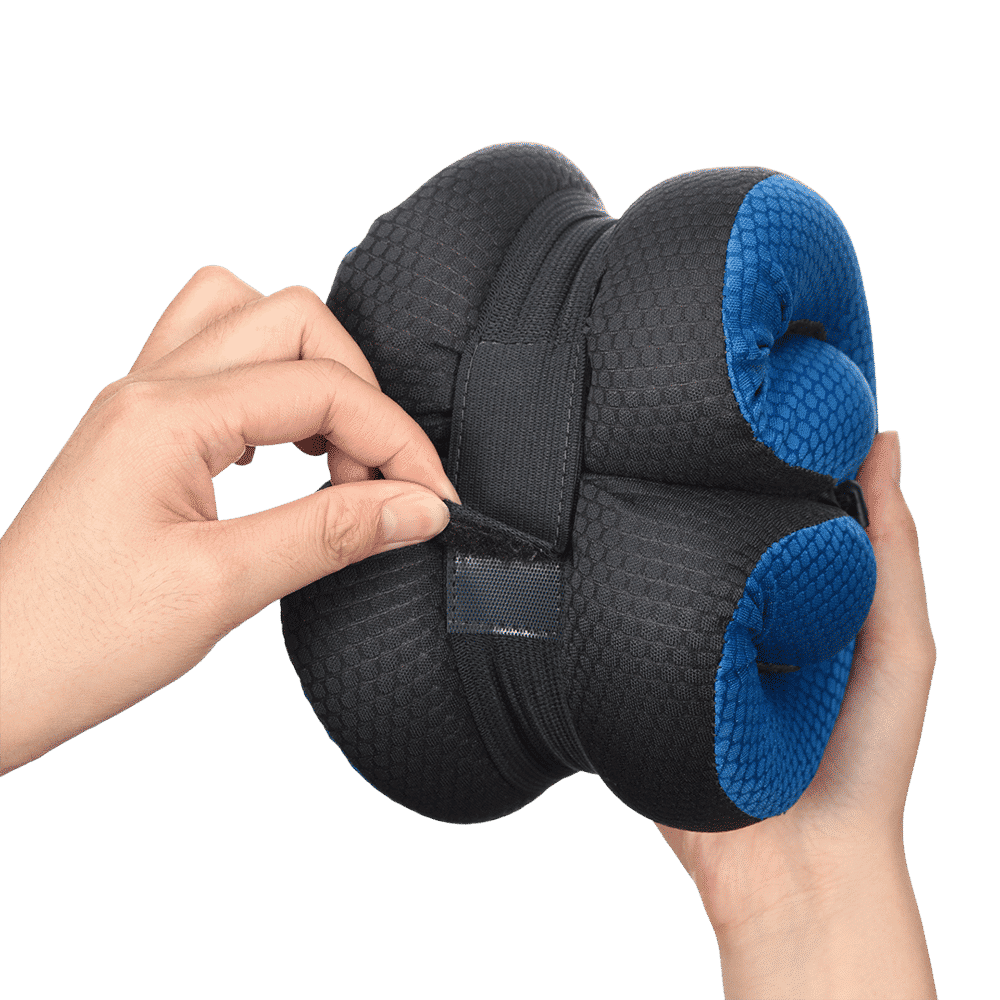 TRAVEL BLUE Dreamer Memory Foam Neck Pillow (Breathable Mesh, 208, Blue)_8