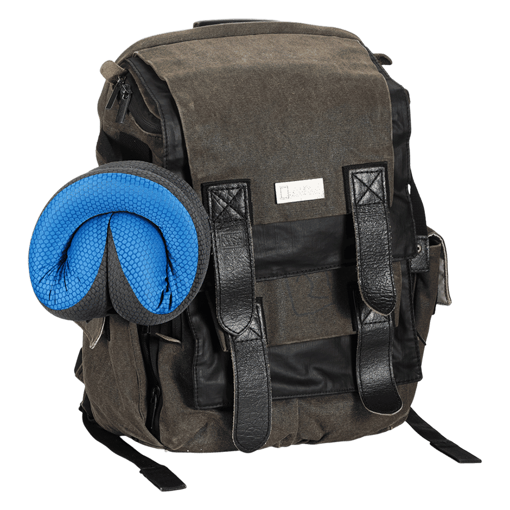 TRAVEL BLUE Dreamer Memory Foam Neck Pillow (Breathable Mesh, 208, Blue)_9